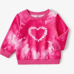 Valentines tie dye top